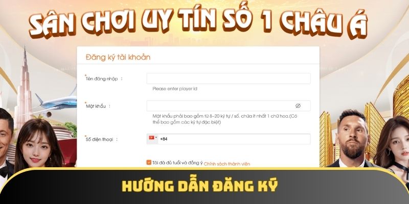 3 thao tác đăng ký tài khoản chính thức tại nhà cái GA6789