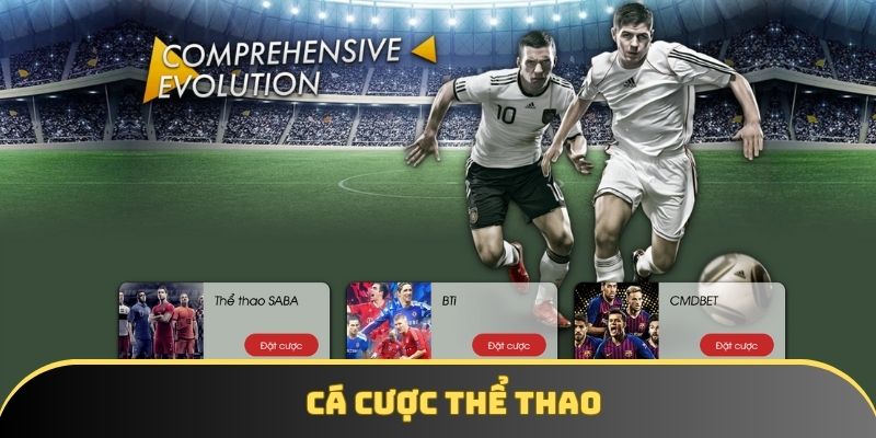 Sảnh thể thao GA6789 cung cấp hàng loại kèo cược