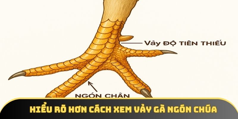 Hiểu rõ hơn cách xem vảy gà ngón chúa